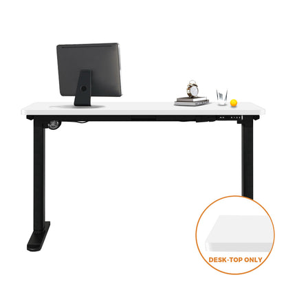Standing Desk Top with Drilled Hole White 150x75cm