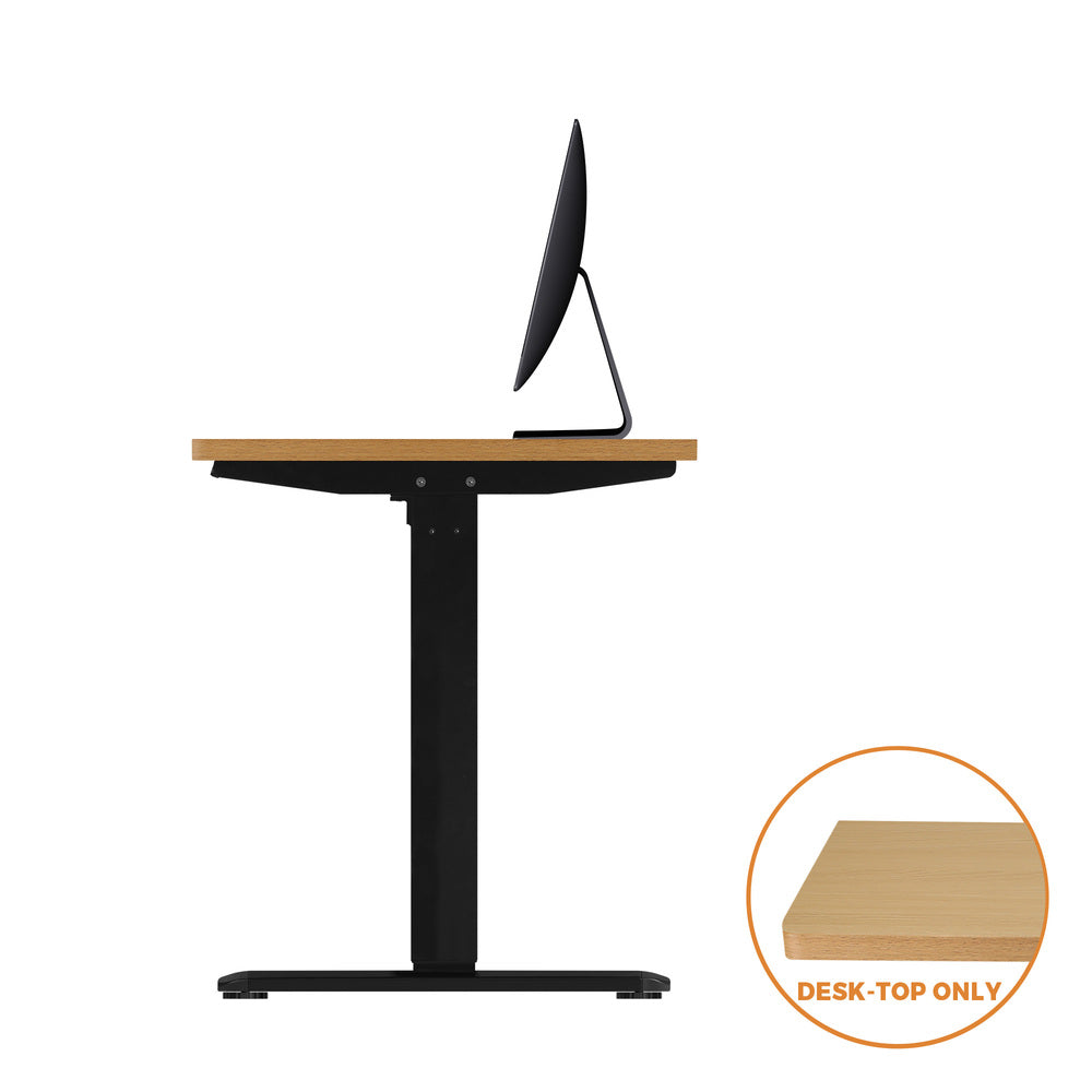 Standing Desk Top with Drilled Hole OAK 160x75cm