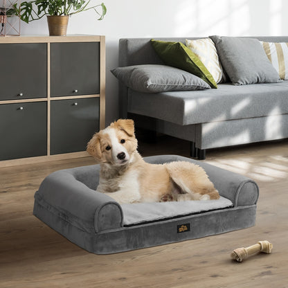 Orthopedic Dog Bed Memory Foam Removable Cover Large