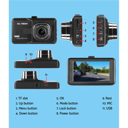 UL-TECH Dash Camera 32GB