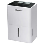 Dimplex Portable 12L Dehumidifier Black & White Compact Home Moisture