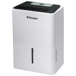 Dimplex Portable 12L Dehumidifier Black & White Compact Home Moisture