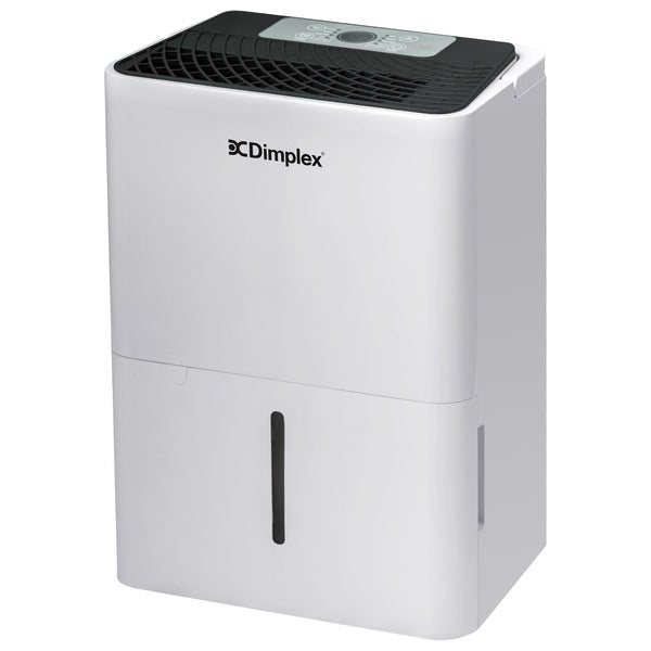  Dimplex Portable 12L Dehumidifier Black & White Compact Home Moisture
