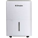 Dimplex Portable 12L Dehumidifier Black & White Compact Home Moisture