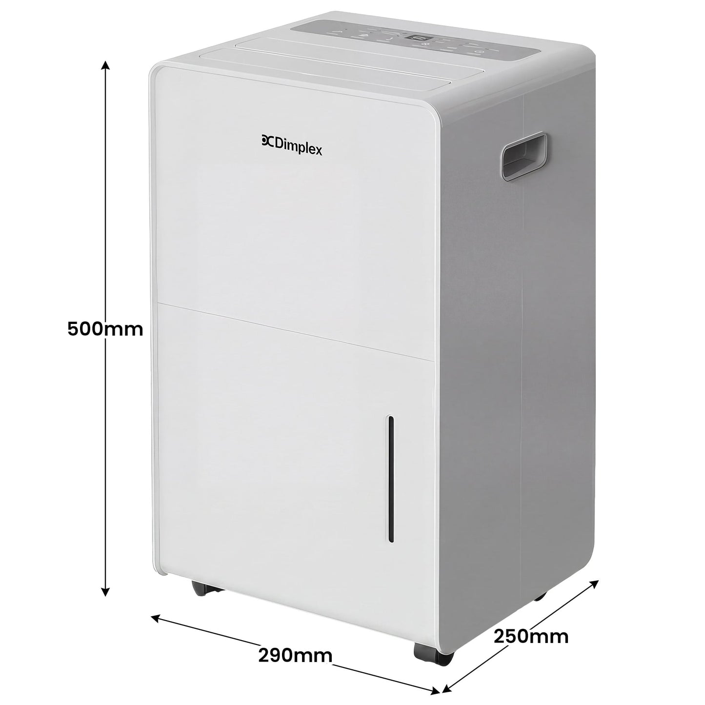 20L Portable Dehumidifier 4L Tank Timer | HomeAndLiving - 4