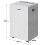 30L Portable Dehumidifier 4L Tank Timer | HomeAndLiving