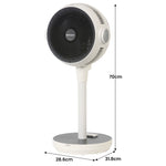 Heat Cool Pedestal Fan LED Display Timer | HomeAndLiving