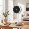 Heat Cool Pedestal Fan LED Display Timer | HomeAndLiving