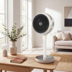 Heat Cool Pedestal Fan LED Display Timer | HomeAndLiving