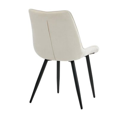 Dining Chairs Linen Fabric Accent