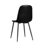 Dining Chairs Kitchen Accent Chair Lounge Room PU Leather