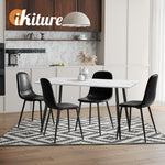 Dining Chairs Kitchen Accent Chair Lounge Room PU Leather