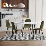 Dining Chairs Kitchen Accent Chair Lounge Room PU Leather