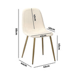 Modern Dining Chairs Sherpa