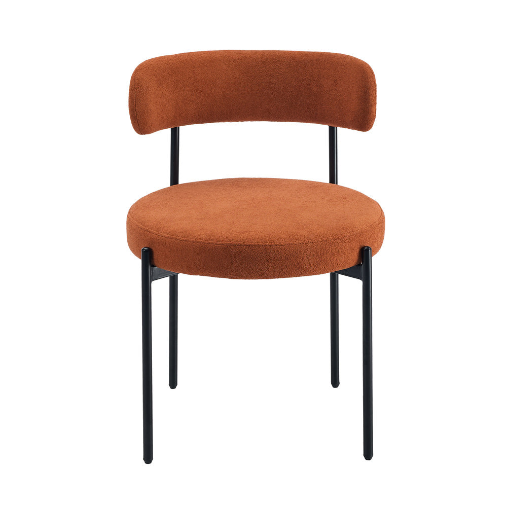 Boucle Orange - Orange 51.5x51.5x77cm
