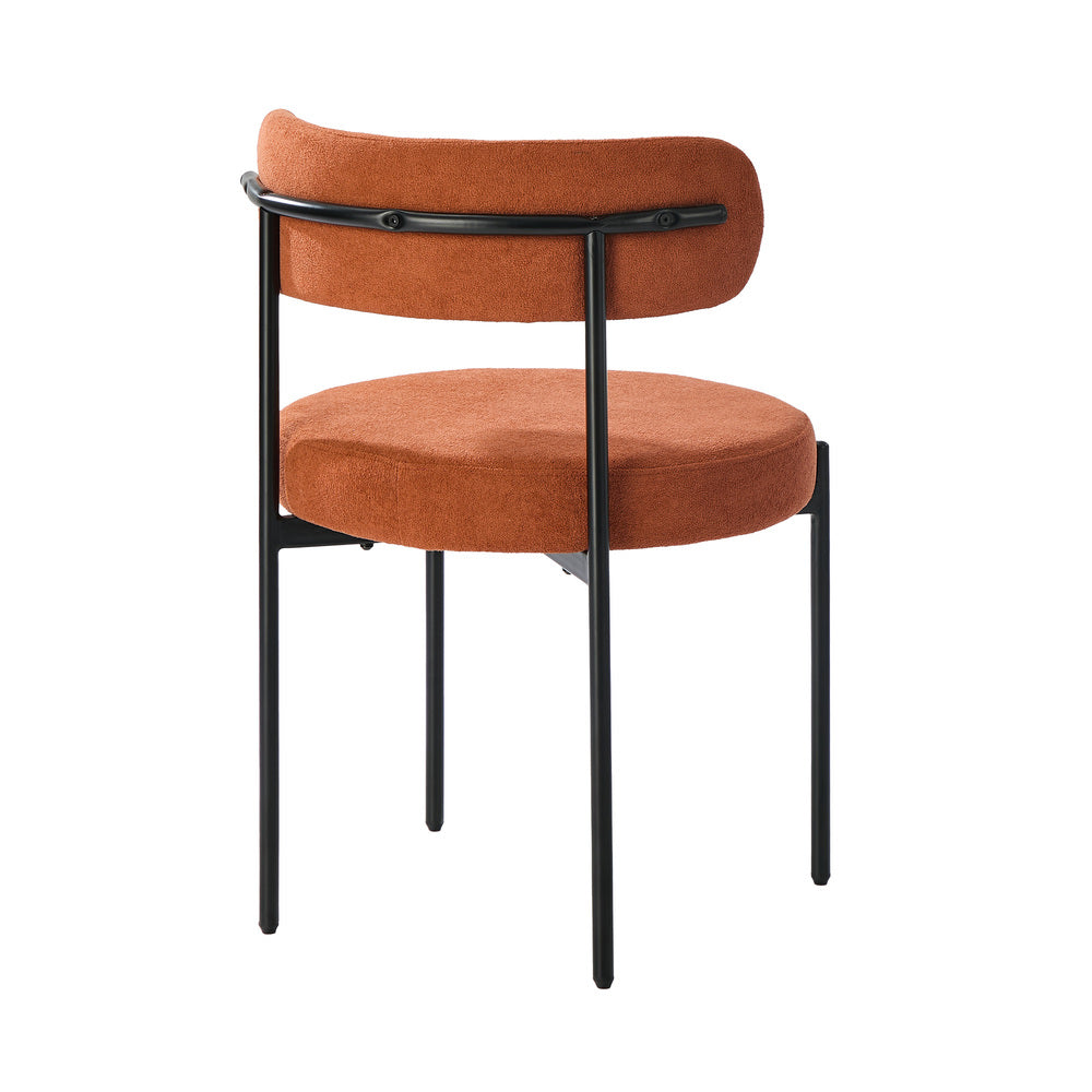 Boucle Orange - Orange 51.5x51.5x77cm