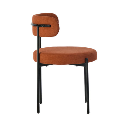 Boucle Orange - Orange 51.5x51.5x77cm