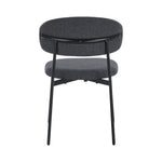 Grey Dining Chair Set of 4,6,8 with Linen Fabric and Contoured Foam Seat
