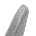 2x Dining Chairs Chenille Fabric Upholstered Kitchen Side Chairs Beige Green & Grey