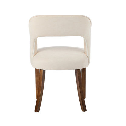 Dining Chair Beige Chenille 50x53x80cm