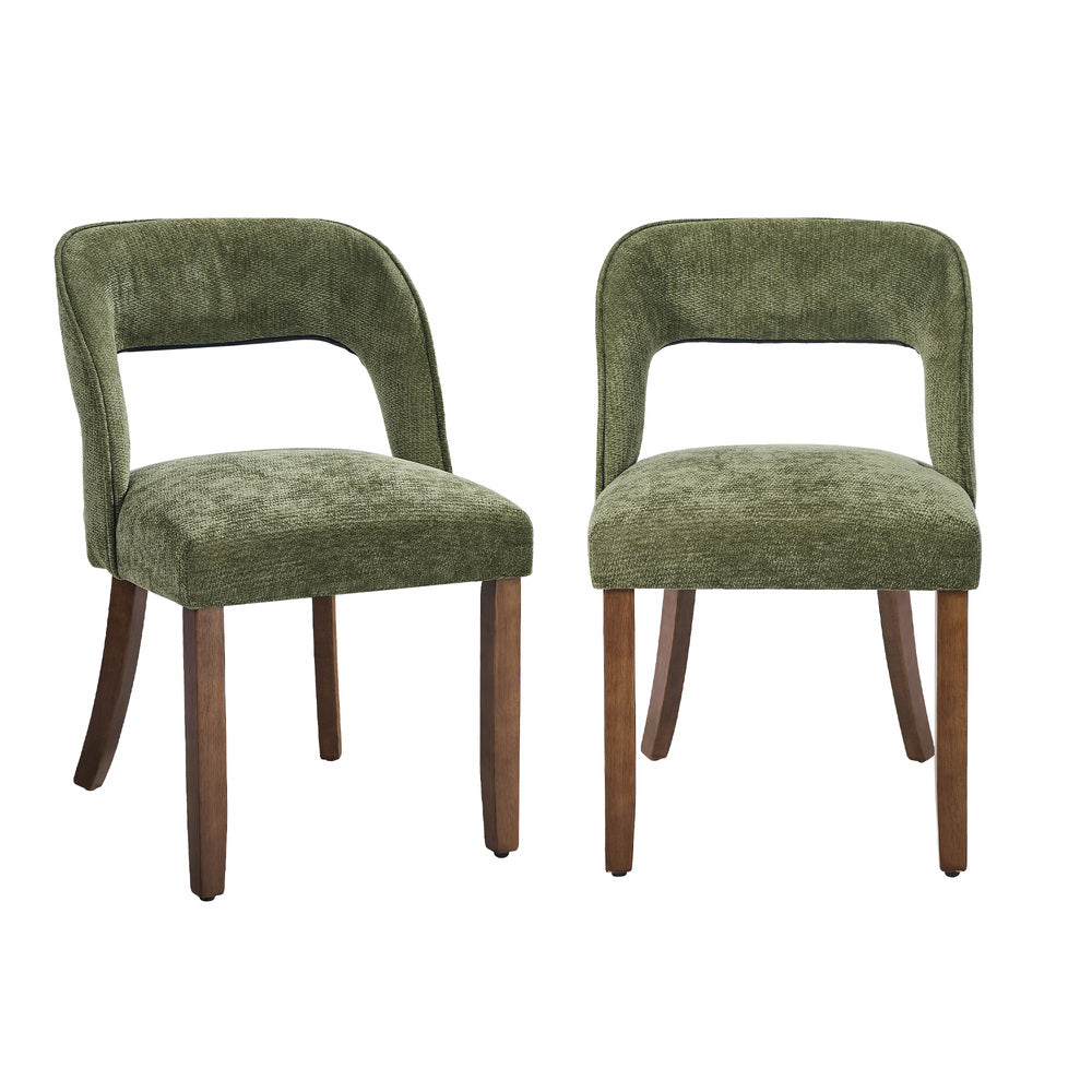 Green chair 50x53x80cm, side view