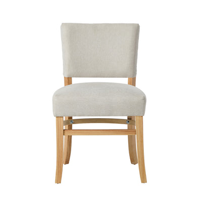 Dining Chairs Set of 4 Rubberwood Beige | HomeAndLiving