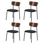 Corduroy Dining Chairs Set of 4 Padded | HomeAndLiving