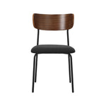 Corduroy Dining Chairs Set of 4 Padded | HomeAndLiving