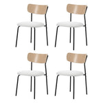 Sherpa Dining Chairs Set of 4 Padded | HomeAndLiving