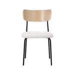 Sherpa Dining Chairs Set of 4 Padded | HomeAndLiving