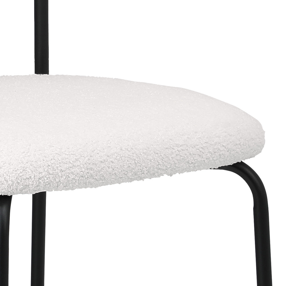 Sherpa Dining Chairs Set of 4 Padded | HomeAndLiving