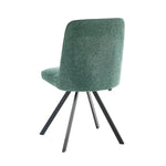 Dining Chair Set of 4,6,8 Green Linen Fabric Padded Seat Accent