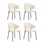 4x Dining Chairs Tub Fabric Grey&Black