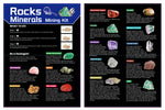 Dig & discover rocks and minerals mining kit