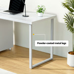 Computer Desk Drawer White 140Cm