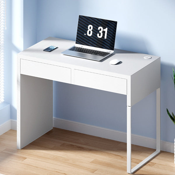  Computer Desk Drawer White