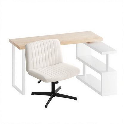 Office Desk Set 140cm 140x50x74.5cm