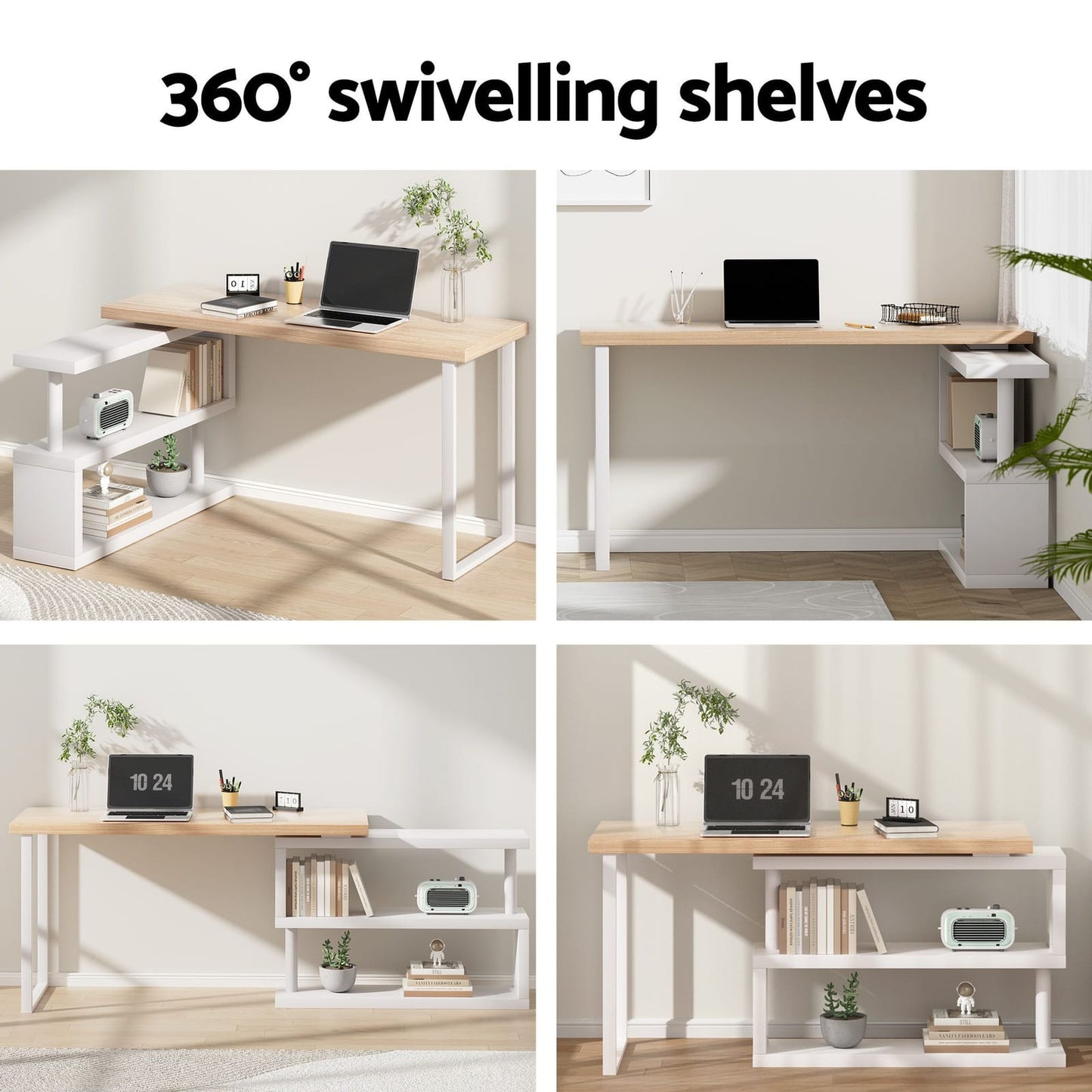 Office Desk Set 140cm 140x50x74.5cm