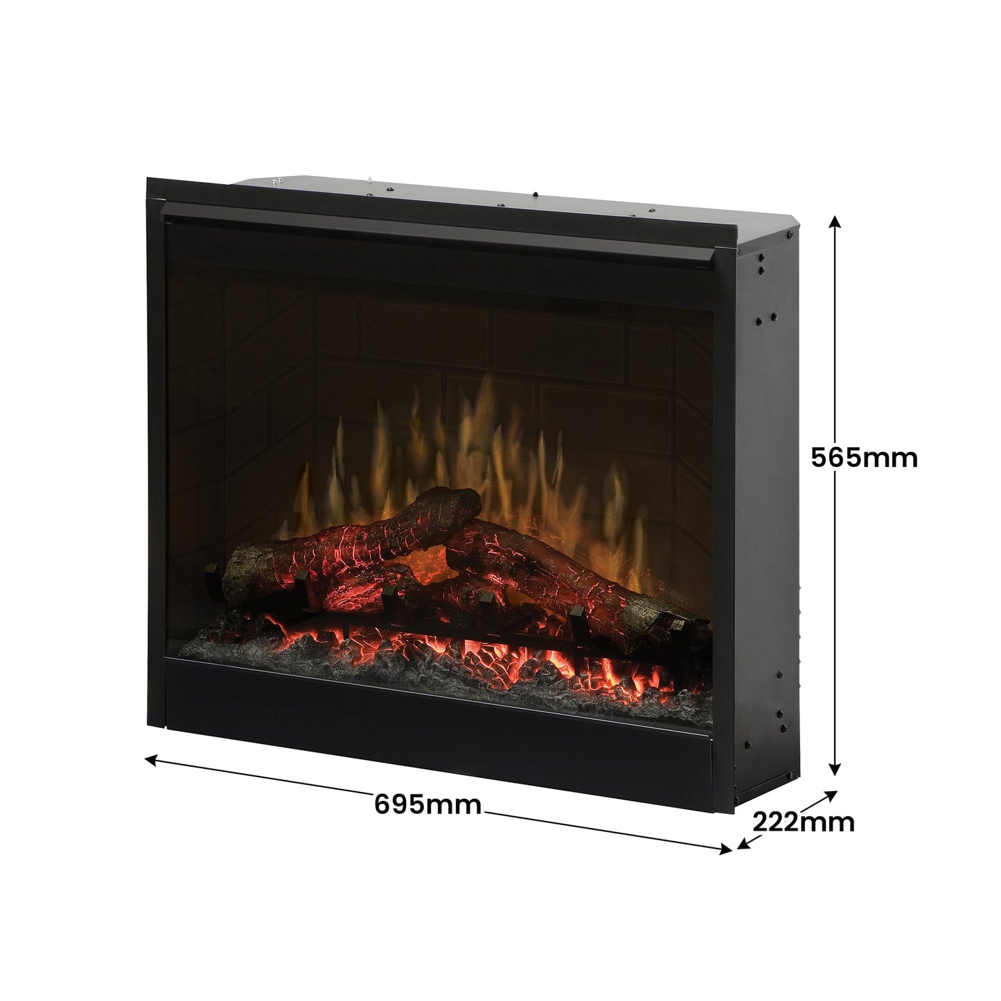 Electric Firebox Heater 26 Inches