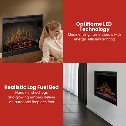 Electric Firebox Heater 26 Inches