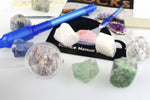 Deluxe fluorescent rocks science kit