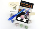 Deluxe fluorescent rocks science kit