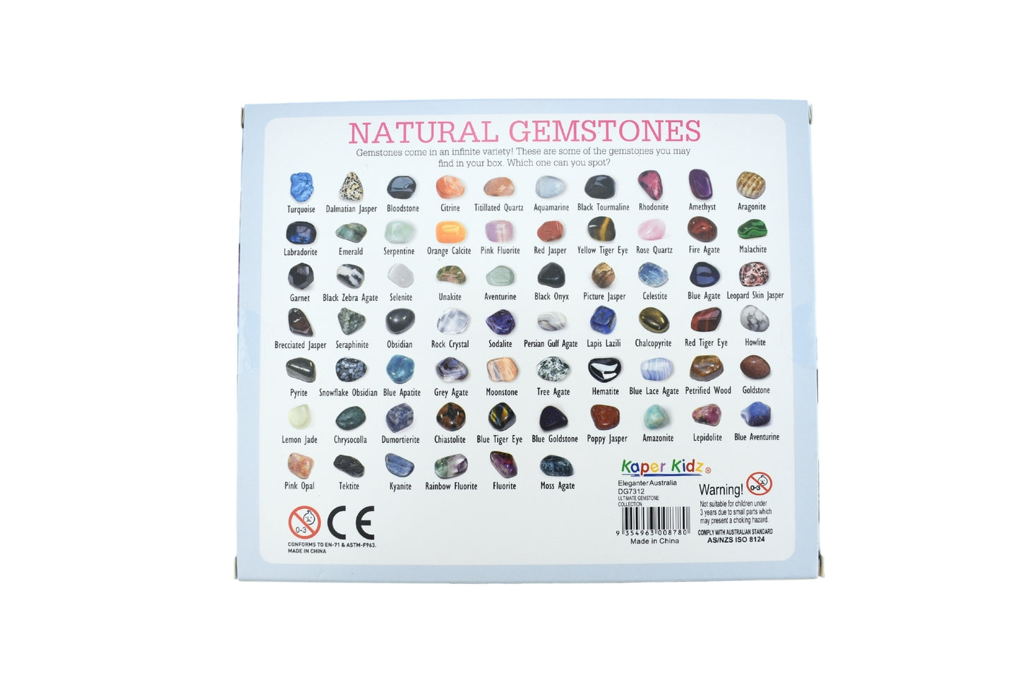 Ultimate gemstone collection 48pcs