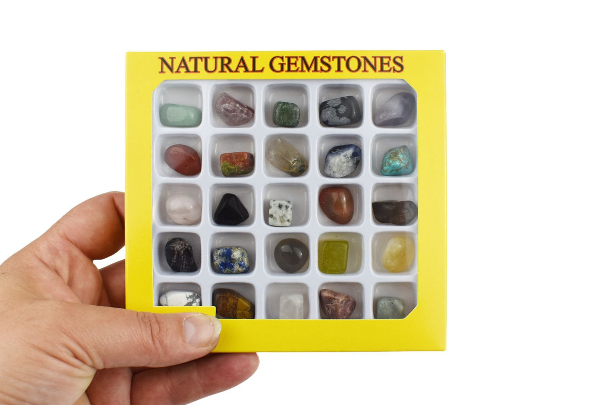 Gemstone selection box 25pcs
