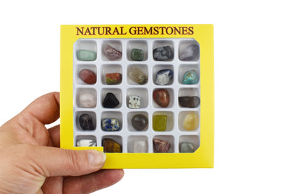 Gemstone selection box 25pcs