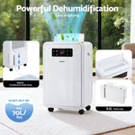 70L Commercial Dehumidifier 8.5L Tank | HomeAndLiving