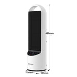 Dimplex 2kW Personal DC Digital Ceramic Heater Black & White Home Office