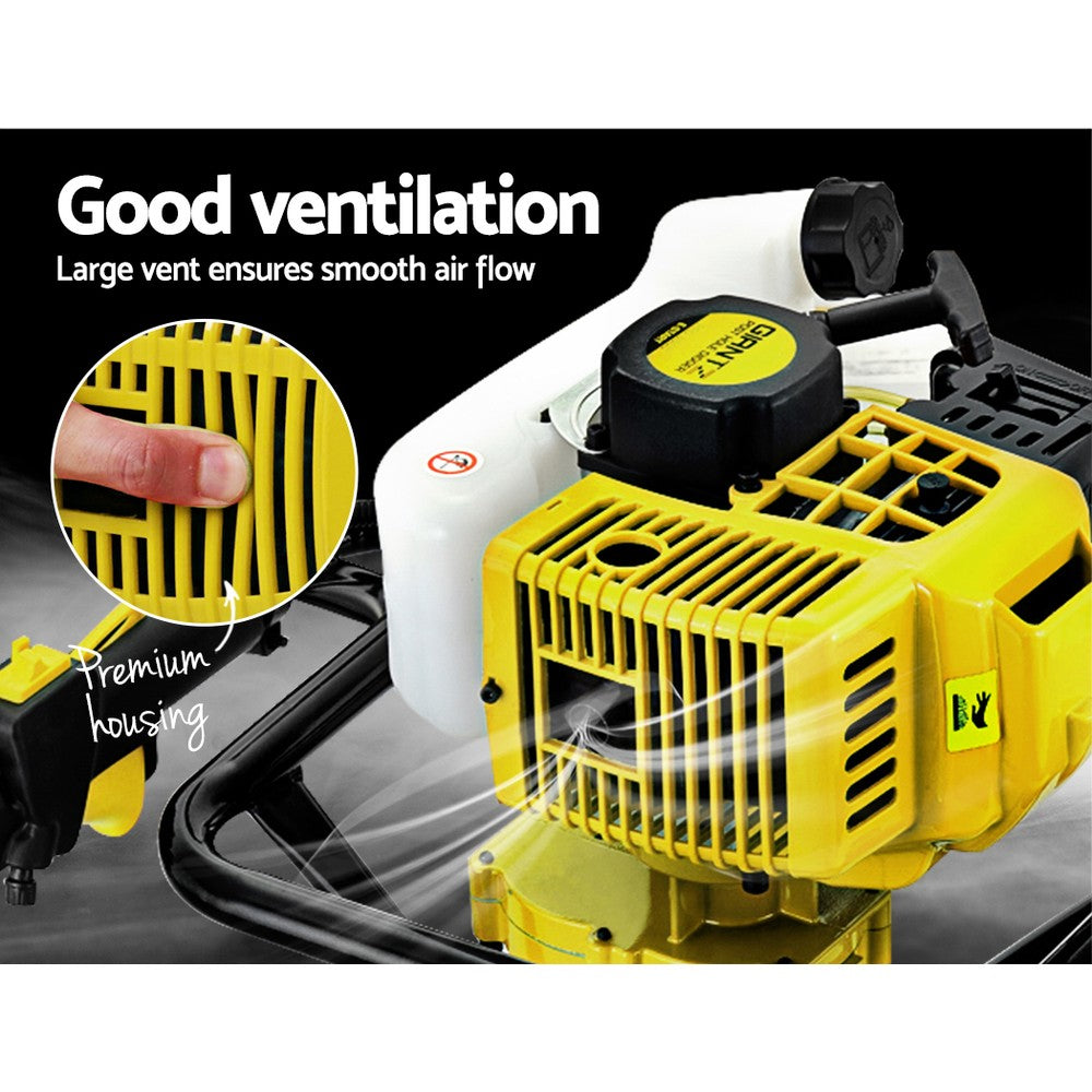 92Cc Post Hole Digger Motor Only Petrol Engine Yellow
