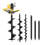 74CC Heavy-Duty Post Hole Digger with Auger Bits