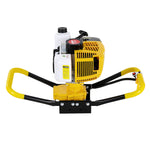 74Cc Post Hole Digger Motor Only Petrol Engine Yellow